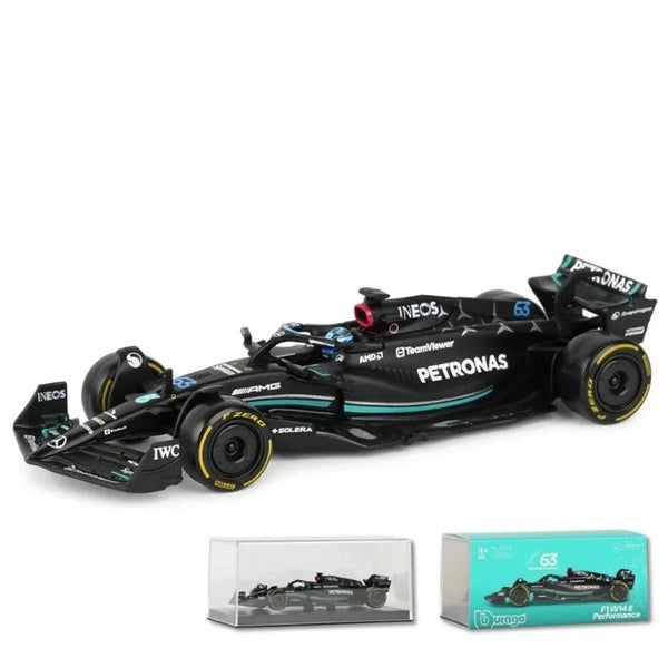 Miniatura F1 Mercedes-AMG W14 2023 #63 George Russell – 1:43