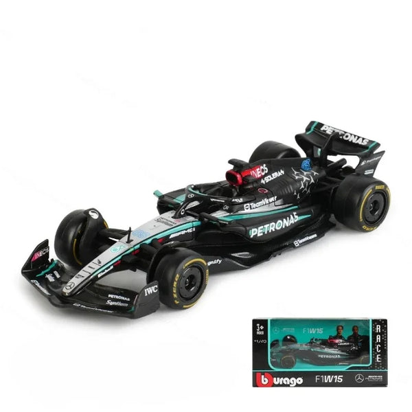Miniatura F1 Mercedes-AMG W15 2024 #63 George Russell – 1:43