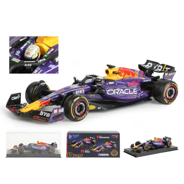 (Premium) Miniatura F1 Red Bull RB19 2023 #1 Max Verstappen – GP Las Vegas – Escala 1:43